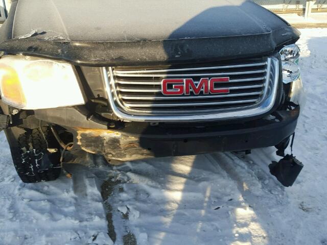 1GKDT13SX62264937 - 2006 GMC ENVOY BLACK photo 9