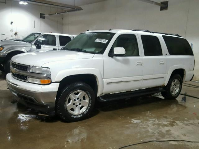 3GNFK16Z05G231488 - 2005 CHEVROLET SUBURBAN K WHITE photo 2