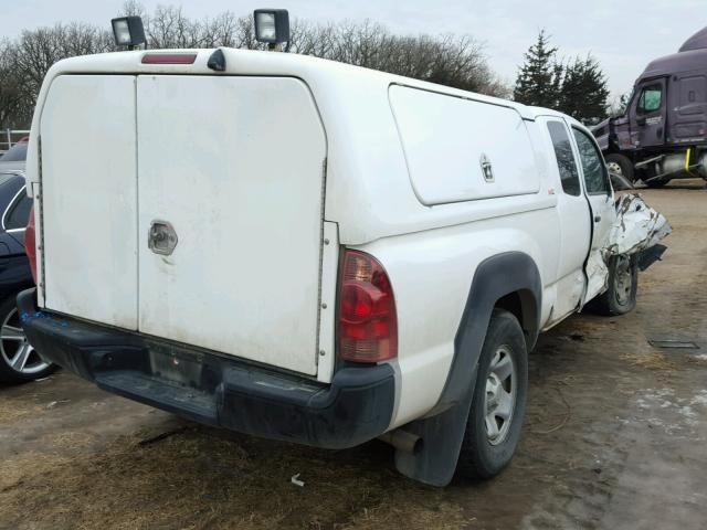 5TFTX4GN7EX034145 - 2014 TOYOTA TACOMA PRE WHITE photo 4