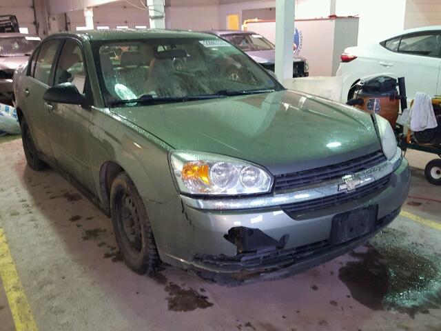 1G1ZT54865F241389 - 2005 CHEVROLET MALIBU LS GREEN photo 1