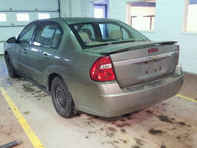 1G1ZT54865F241389 - 2005 CHEVROLET MALIBU LS GREEN photo 3