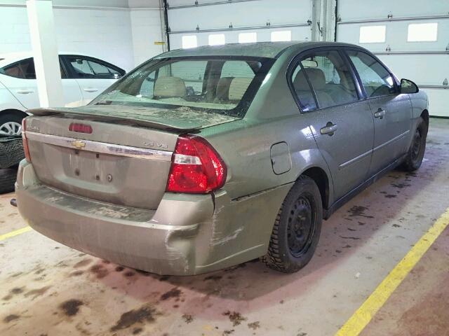 1G1ZT54865F241389 - 2005 CHEVROLET MALIBU LS GREEN photo 4