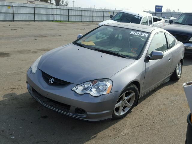 JH4DC548X3C003365 - 2003 ACURA RSX SILVER photo 2