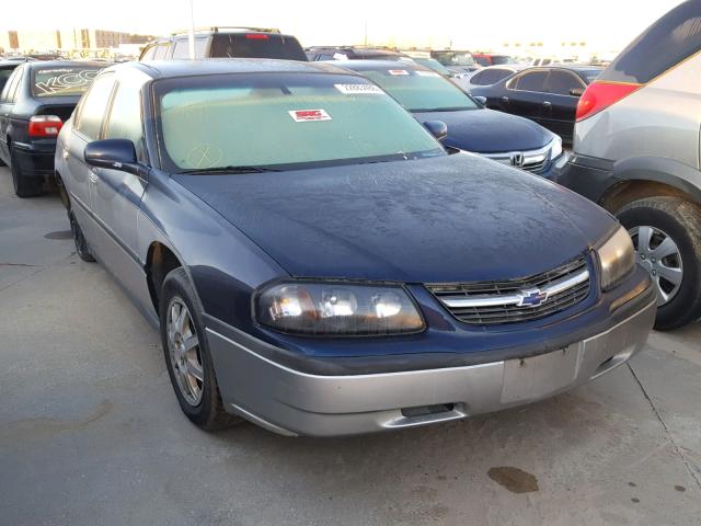 2G1WF52E919114111 - 2001 CHEVROLET IMPALA TWO TONE photo 1