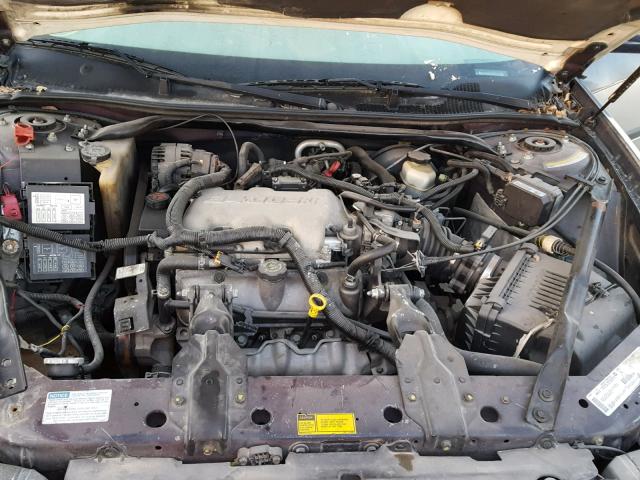 2G1WF52E919114111 - 2001 CHEVROLET IMPALA TWO TONE photo 7