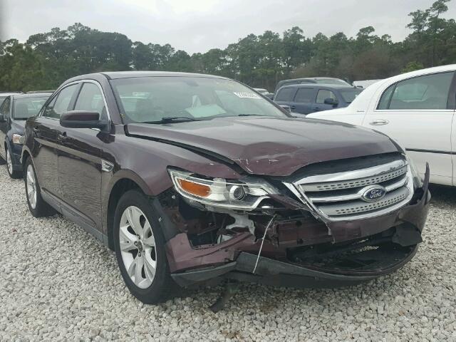 1FAHP2EW8BG136092 - 2011 FORD TAURUS SEL BURGUNDY photo 1