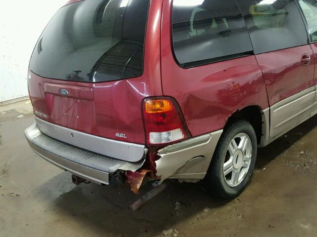 2FMZA53483BA04988 - 2003 FORD WINDSTAR S BURGUNDY photo 9