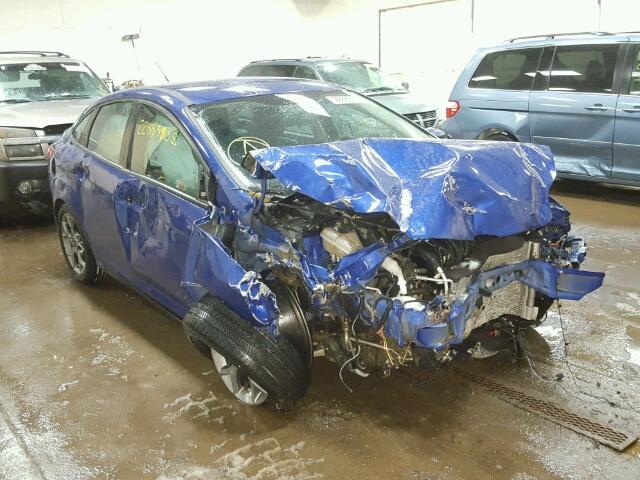 1FADP3F26EL412149 - 2014 FORD FOCUS SE BLUE photo 1