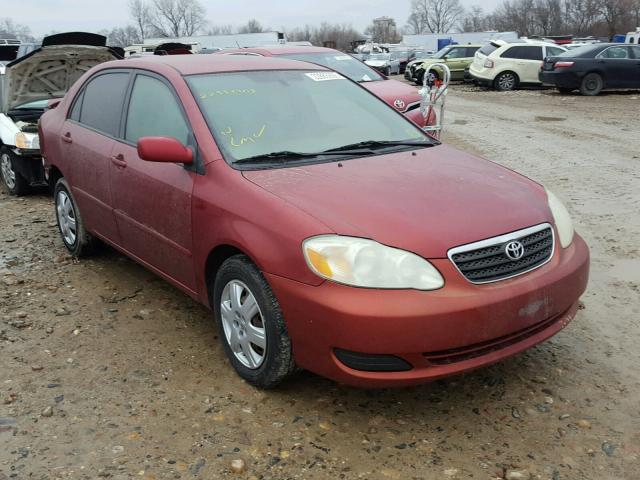 1NXBR30EX6Z633873 - 2006 TOYOTA COROLLA CE MAROON photo 1