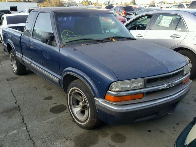 1GCCS19W4Y8163865 - 2000 CHEVROLET S TRUCK S1 BLUE photo 1