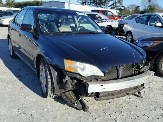 4S3BL626467215899 - 2006 SUBARU LEGACY 2.5 BLUE photo 1