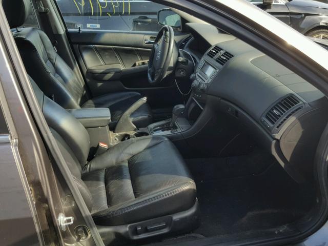 1HGCM66536A015202 - 2006 HONDA ACCORD EX BROWN photo 5