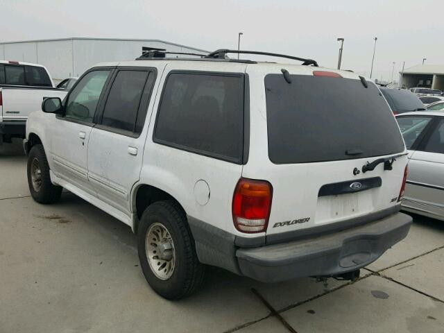 1FMZU72X4YZB72419 - 2000 FORD EXPLORER X WHITE photo 3