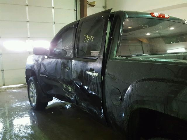 3GTP2XE24BG295887 - 2011 GMC SIERRA K15 BLACK photo 9