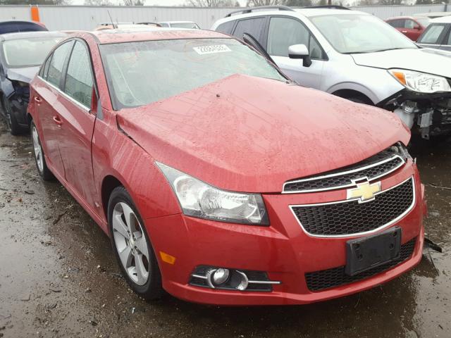 1G1PG5S99B7289448 - 2011 CHEVROLET CRUZE LT RED photo 1