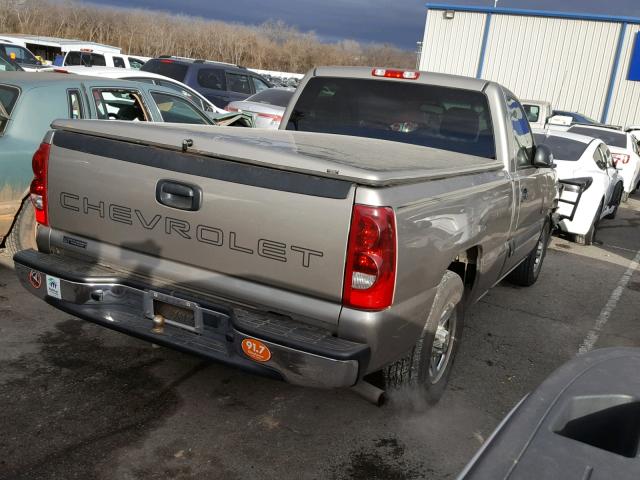 1GCEC14X33Z102502 - 2003 CHEVROLET SILVERADO GRAY photo 4