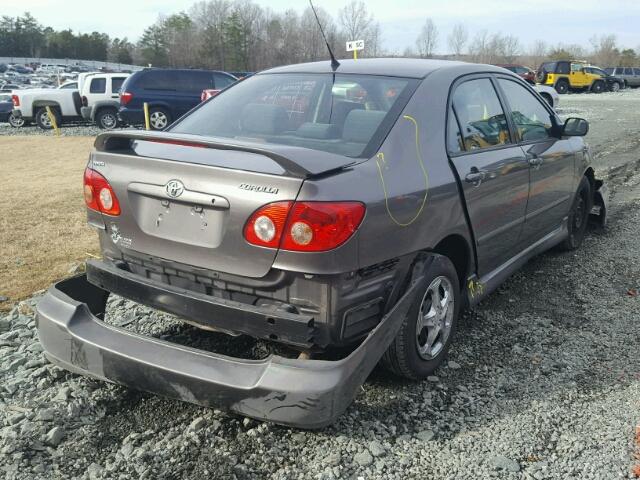 1NXBR30EX7Z873829 - 2007 TOYOTA COROLLA CE GRAY photo 4