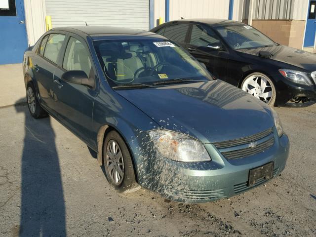 1G1AB5F59A7136577 - 2010 CHEVROLET COBALT LS GREEN photo 1