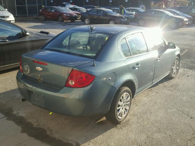 1G1AB5F59A7136577 - 2010 CHEVROLET COBALT LS GREEN photo 4