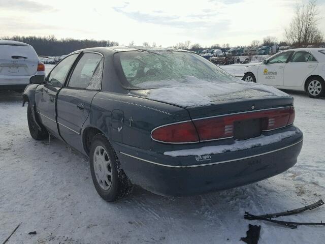 2G4WS52J7Y1341432 - 2000 BUICK CENTURY CU GREEN photo 3