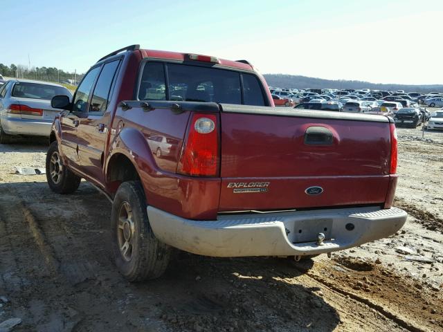 1FMZU67EX3UC27916 - 2003 FORD EXPLORER S RED photo 3