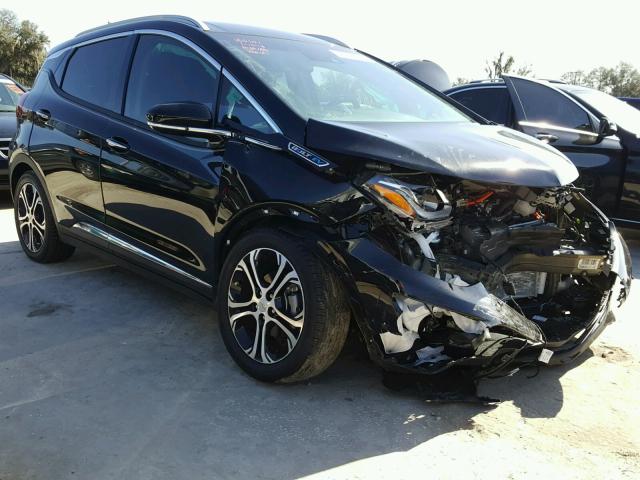 1G1FX6S09H4155519 - 2017 CHEVROLET BOLT EV PR BLACK photo 1