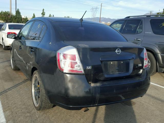 3N1AB61E27L683427 - 2007 NISSAN SENTRA 2.0 BLACK photo 3