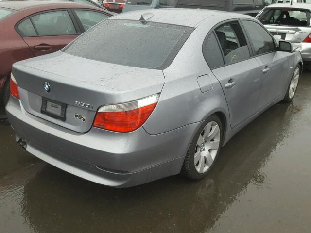 WBANA73514B061416 - 2004 BMW 530 I CHARCOAL photo 4