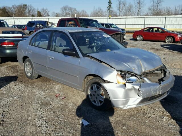 2HGES165X3H622518 - 2003 HONDA CIVIC LX GRAY photo 1