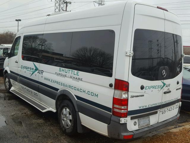 WDZPE8CC8C5636273 - 2012 MERCEDES-BENZ SPRINTER 2 WHITE photo 3