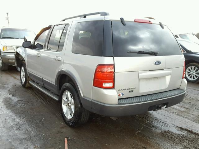 1FMZU73K93ZA14976 - 2003 FORD EXPLORER X SILVER photo 3