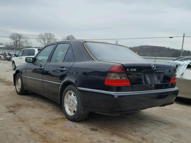 WDBHA23G4WA630450 - 1998 MERCEDES-BENZ C 230 BLACK photo 3