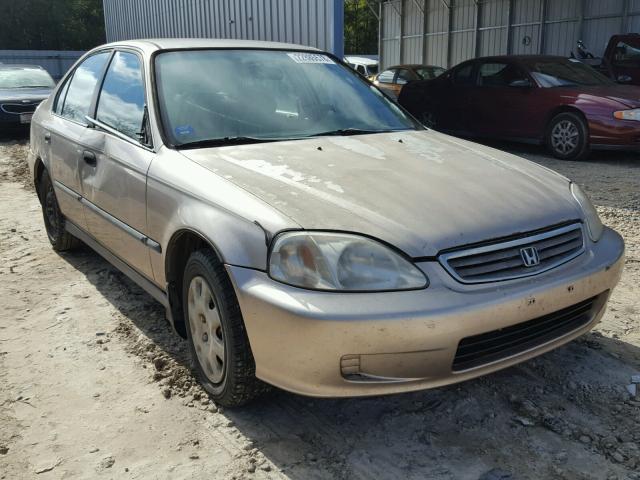 1HGEJ6675YL040113 - 2000 HONDA CIVIC LX GOLD photo 1