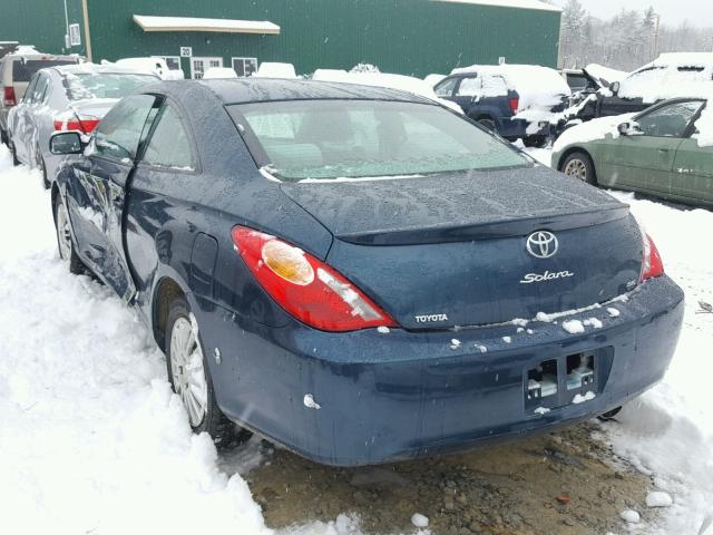 4T1CE38P76U596321 - 2006 TOYOTA CAMRY SOLA BLUE photo 3