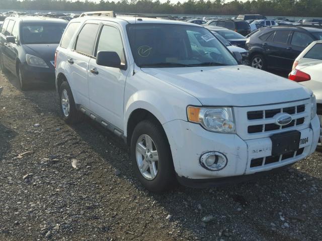 1FMCU59359KA69811 - 2009 FORD ESCAPE HYB WHITE photo 1