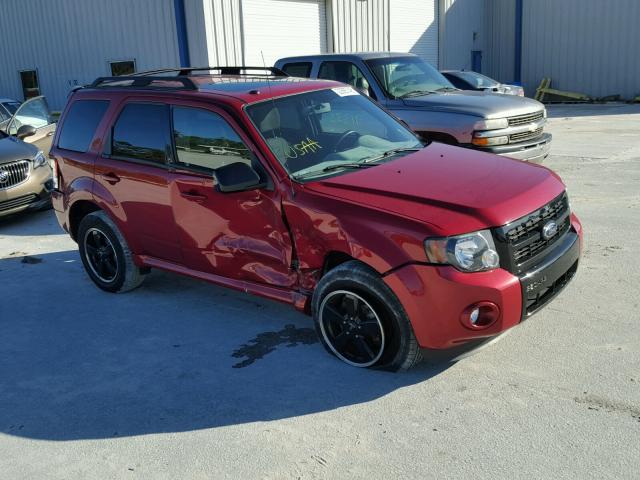 1FMCU03G29KC47768 - 2009 FORD ESCAPE XLT RED photo 1