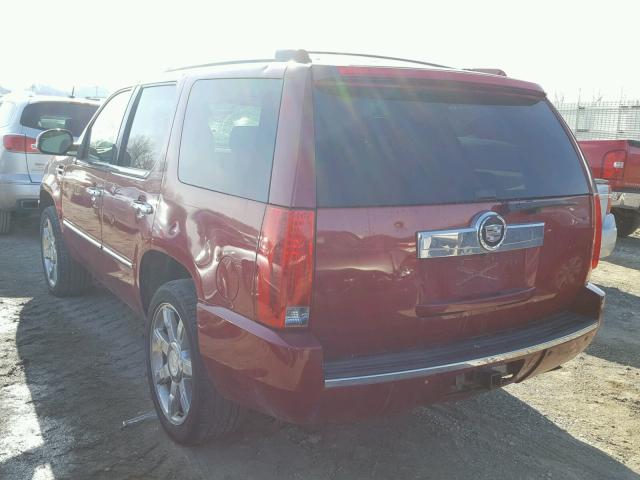 1GYFK638X8R127171 - 2008 CADILLAC ESCALADE L RED photo 3