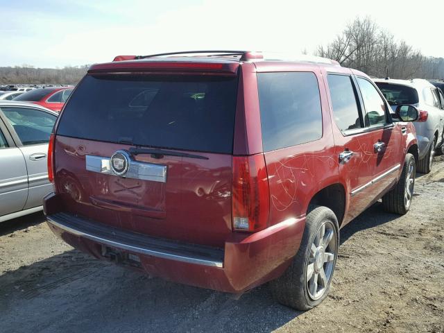 1GYFK638X8R127171 - 2008 CADILLAC ESCALADE L RED photo 4