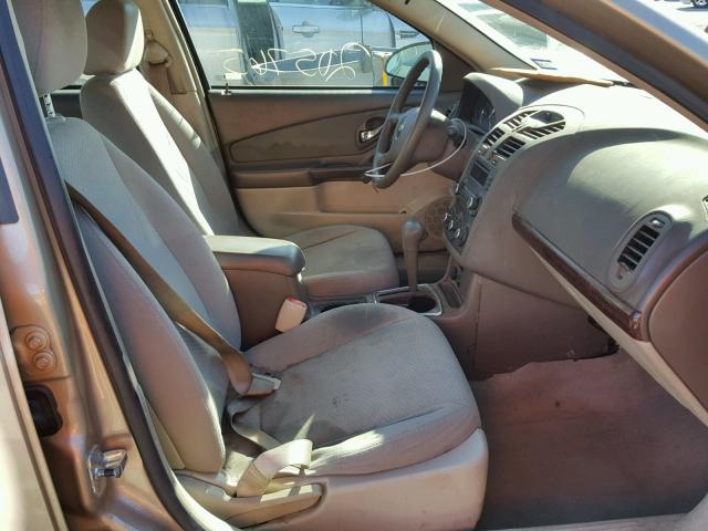 1G1ZS58F58F103181 - 2008 CHEVROLET MALIBU LS TAN photo 5