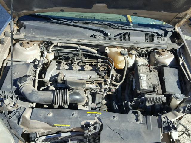 1G1ZS58F58F103181 - 2008 CHEVROLET MALIBU LS TAN photo 7