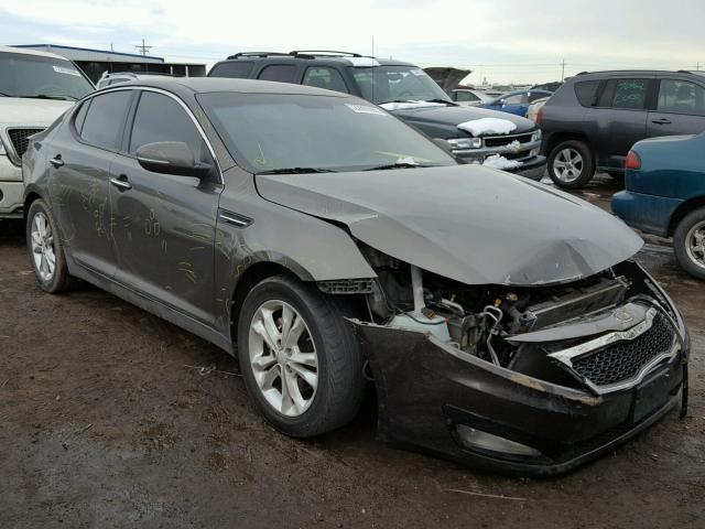 5XXGM4A74CG056273 - 2012 KIA OPTIMA LX BROWN photo 1