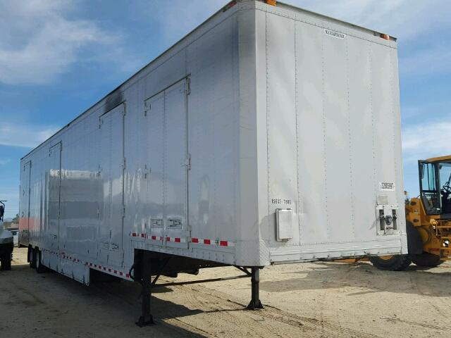 1KKVE53221L205830 - 2001 KENT TRAILER WHITE photo 1