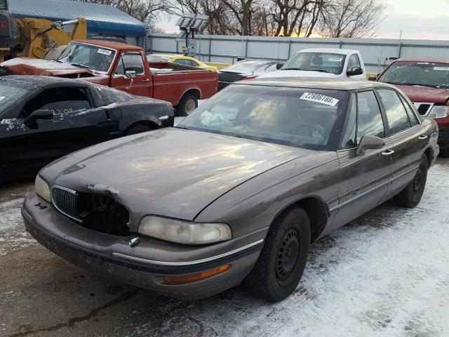 1G4HP52K7XH459236 - 1999 BUICK LESABRE CU BROWN photo 2