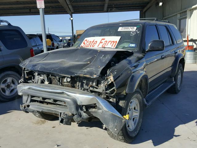 JT3GN86R520243041 - 2002 TOYOTA 4RUNNER SR BLACK photo 2