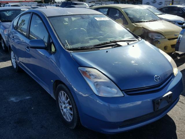 JTDKB20U053115916 - 2005 TOYOTA PRIUS BLUE photo 1