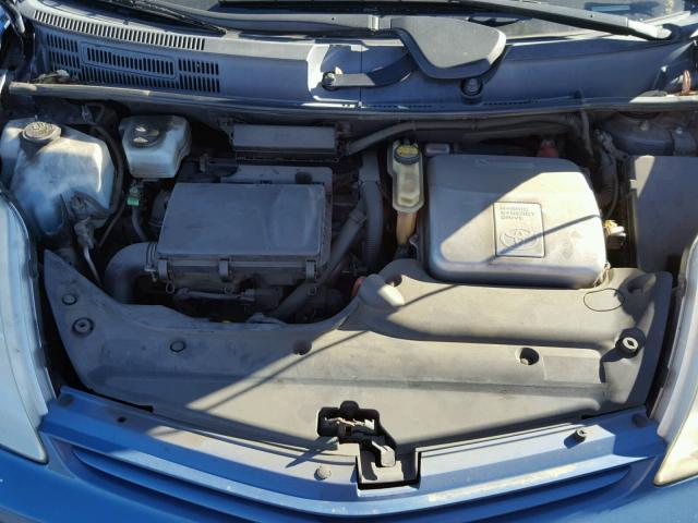 JTDKB20U053115916 - 2005 TOYOTA PRIUS BLUE photo 7