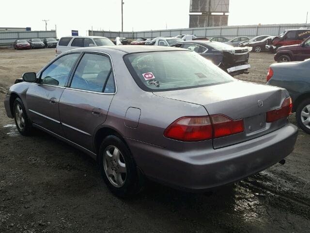 1HGCG165XYA055435 - 2000 HONDA ACCORD EX BEIGE photo 3