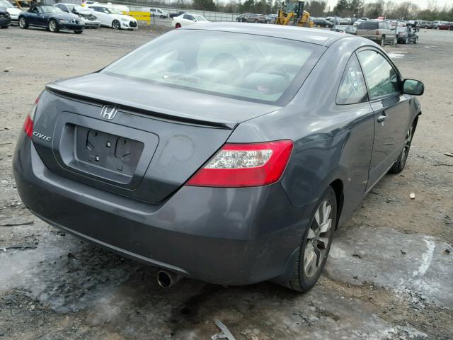 2HGFG1B82AH520889 - 2010 HONDA CIVIC EX ნაცრისფერი ფოტო 4