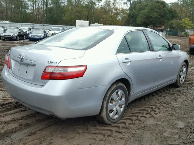 4T4BE46KX7R006144 - 2007 TOYOTA CAMRY NEW SILVER photo 4