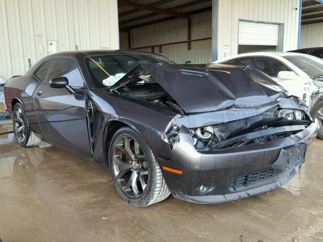 2C3CDZBG5FH704400 - 2015 DODGE CHALLENGER GRAY photo 1